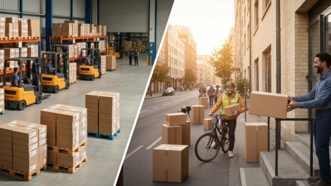 b2b vs b2c Lieferunterschiede