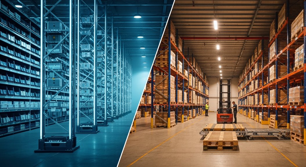 hohe Dichte skalierbarer automatisierter Speicher