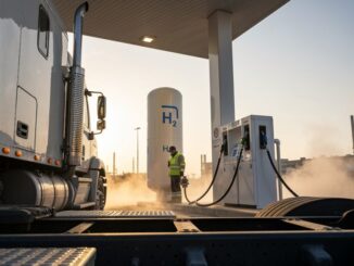Wasserstoff für schwere Lastwagen
