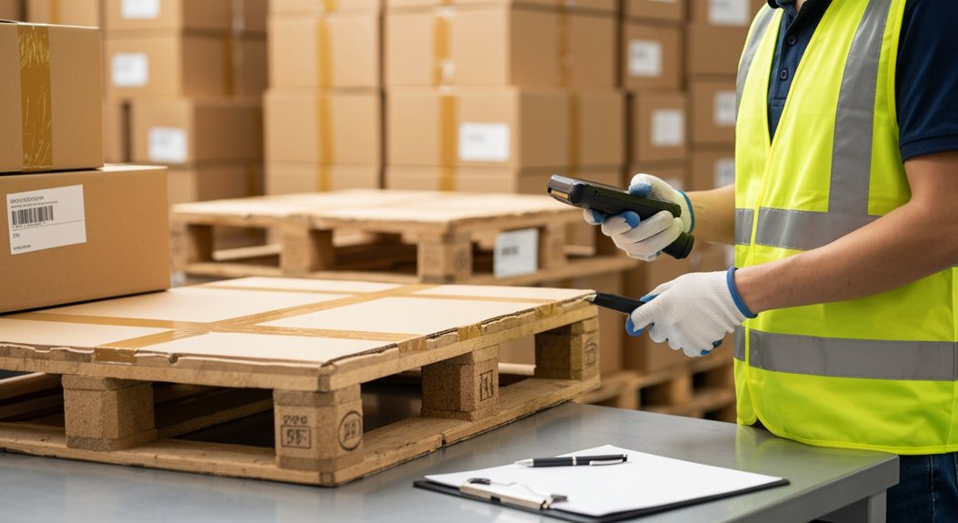 Eingangsprüfung von Waren Checklistenverfahren