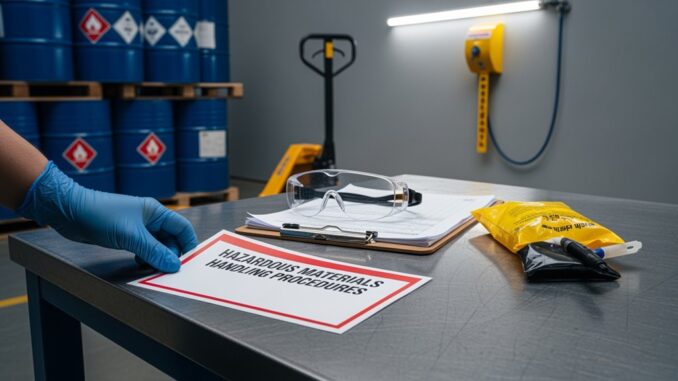 Logistik-Notfallanweisungen definiert