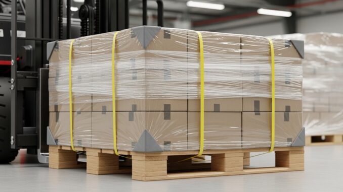 Logistikeinheit für Waren
