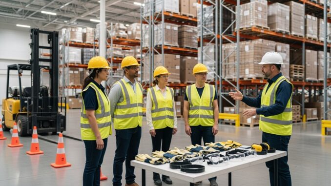 Logistik der obligatorischen Sicherheitsschulung
