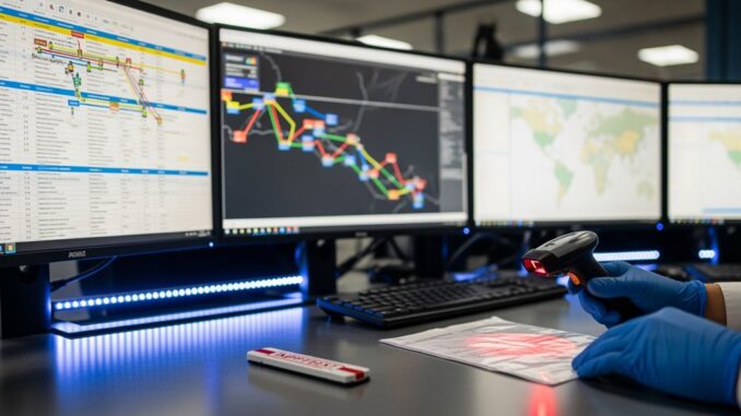 neues computergestütztes Versandverfahren