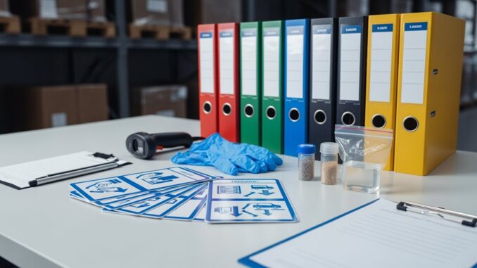 Betriebsrichtlinien für die Logistik