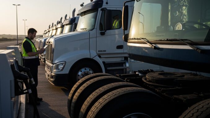 optimieren Diesel-Flottenbetrieb