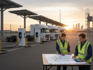 Planen Sie das Aufladen von Elektro-Lkw