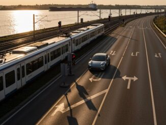 Straße Schiene Wasser Auswahl des Verkehrswegs