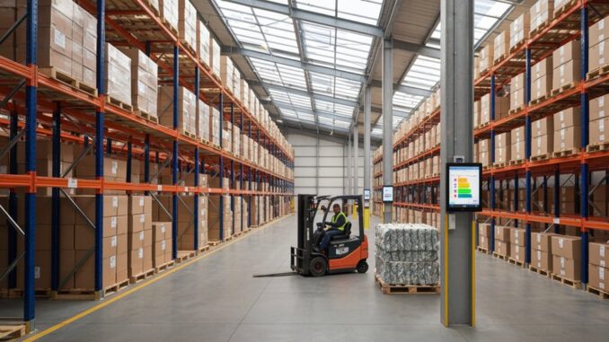 nachhaltige lagerenergie verpackungsreduzierung