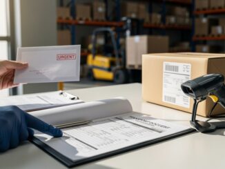 Transportdokument Versandanforderungen