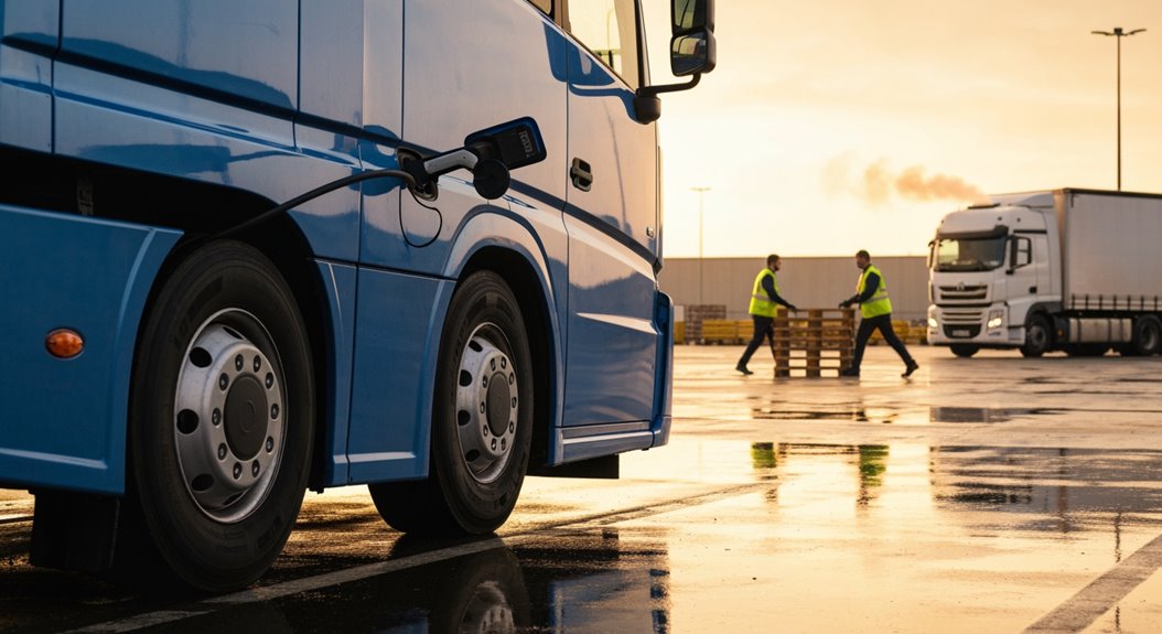 städtische Routen begünstigen elektrisch