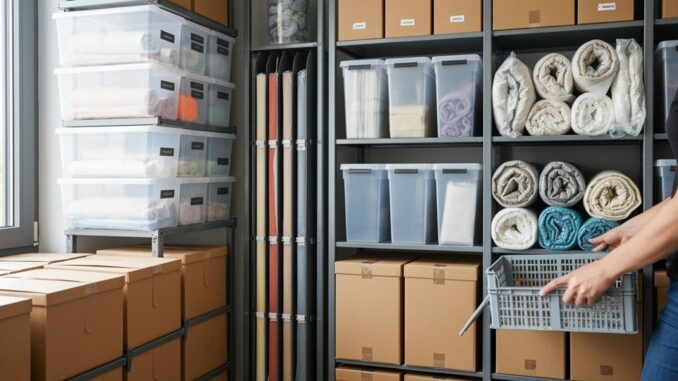 Verwende Slotting und Kompression