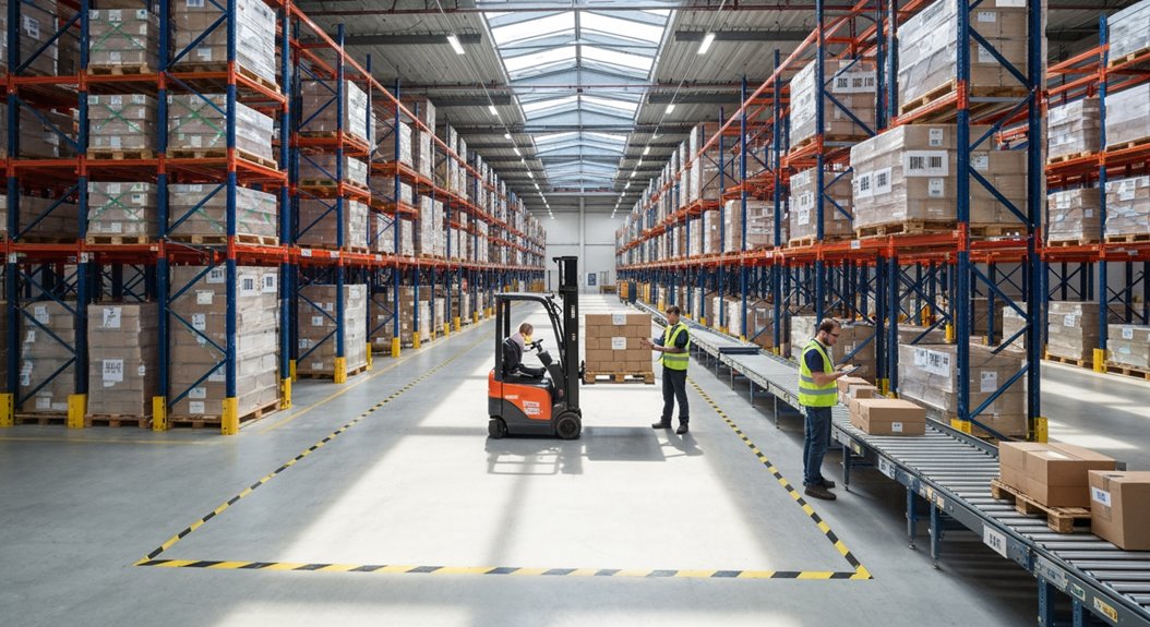 Lagerlogistik effizientes Flussmanagement