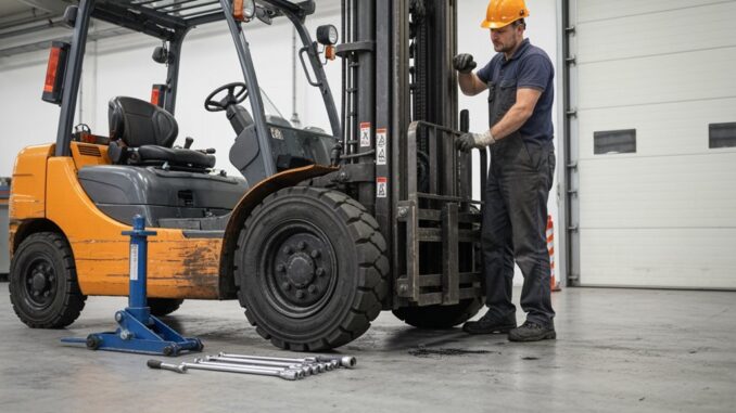 Gabelstapler Wartung und Service