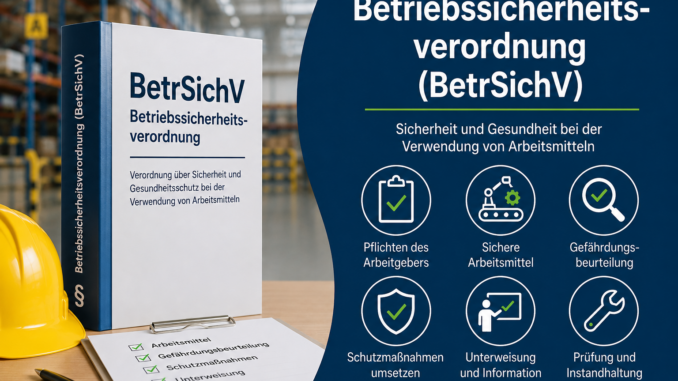 Betriebssicherheitsverordnung (BetrSichV)